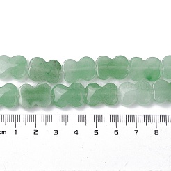 Natürlichen grünen Aventurin Perlen Stränge&nbsp;G-K359-D08-01