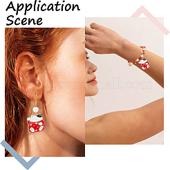 20pcs pendentifs en émail en alliage&nbsp;ENAM-SC0005-34