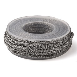 Catene di cavolfiore scintillanti in acciaio inossidabile 304 fatte a mano e resistenti all'ossidazione&nbsp;CHS-L026-03C-P