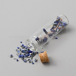 Natürliche Lapislazuli-Chips&nbsp;AJEW-WH0348-07E