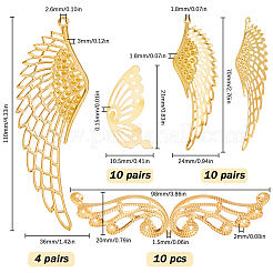 Kit de fabrication et de recherche d'accessoires pour cheveux de mariée DIY&nbsp;IFIN-SC0001-52