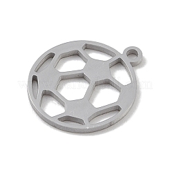Pendentifs en acier inoxydable 304 anti-ternissement&nbsp;STAS-B062-06P
