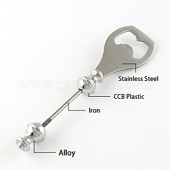 Flaschenöffner mit Perlen&nbsp;X-PALLOY-J697-05