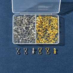 100 Stück 2 Farben Messing-Eispickel-Klemmbügel&nbsp;IFIN-FS0001-48