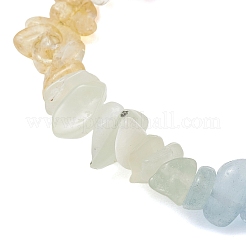 Chakra-Armbänder mit natürlichen und synthetischen Edelsteinperlen für Damen&nbsp;BJEW-JB13101