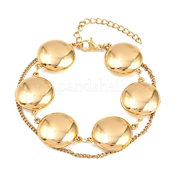 Bracelets multi-rangs en acier inoxydable 304&nbsp;BJEW-H641-01C-G