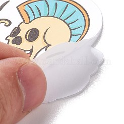 Ensemble d'autocollants en papier crâne de dessin animé&nbsp;DIY-G066-31