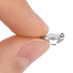Pendenti in acciaio inossidabile 201 anti-ossidazione&nbsp;STAS-S105-T637-1-10