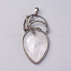 Colgantes de piedra naturales mezclados y sintético&nbsp;G-I220-G