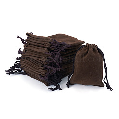 20 bolsa rectangular de terciopelo con cordón&nbsp;TP-TA0001-04B