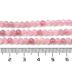 Natürliche madagaskars Rosenquarzperlen Stränge&nbsp;G-B088-C09-04