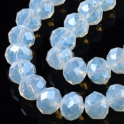 FilI di perline in vetro placcato&nbsp;EGLA-A034-J3mm-A04