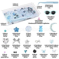 Kits de accesorios para cabujones de imitación de perla de plástico ABS&nbsp;DIY-FS0009-78