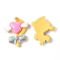 Cabochon decoden in resina opaca&nbsp;CRES-P023-07D