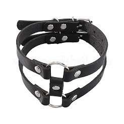 Doppellagiger Beinring aus Kunstleder&nbsp;FS-WG420A0-01
