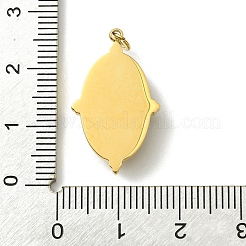Facettierte Anhänger aus natürlichen und synthetischen gemischten Edelsteinen&nbsp;FIND-Z028-40