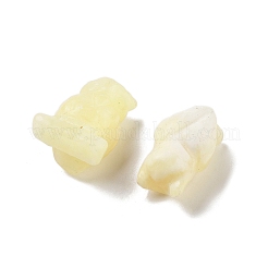 Natürliche geschnitzte Figuren aus gelber Jade&nbsp;DJEW-L023-G03