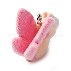Flockige Tierharz-Anhänger&nbsp;FIND-S001-03D