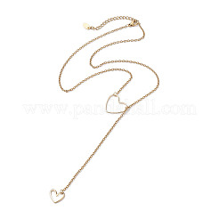 Laiton pendentifs coeur&nbsp;NJEW-JN04838