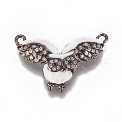 Ottone micro spianare pendenti zirconi&nbsp;BSHE-F012-14