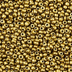 6/0 Backfarbe Glas runde Saatperlen&nbsp;SEED-S036-01C-06