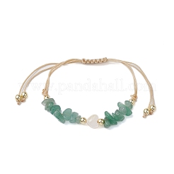Armbänder aus geflochtenen Edelsteinperlen&nbsp;BJEW-JB10833