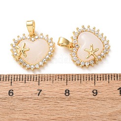 Messing micro pave klare zirkonia anhänger&nbsp;KK-A304-26G-01
