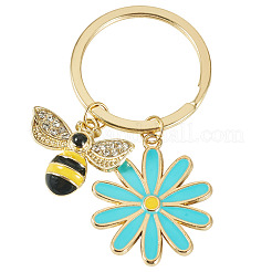 Porte-clés en alliage émaillé&nbsp;KEYC-TADJ00004