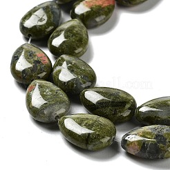 Perline Unakite naturali fili&nbsp;G-L242-36