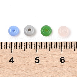 Nachahmung von Jadeglas-Saatperlen&nbsp;SEED-Q038-01A