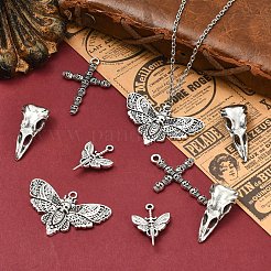 50 pz 5 stili pendenti in lega di stile tibetano&nbsp;FIND-YW0012-58