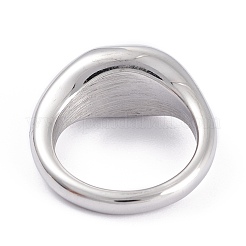 Anlaufgeschützte Unisex-Fingerringe aus 304er Edelstahl&nbsp;X-RJEW-K233-11B-P