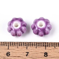 Cuentas de cerámica de porcelana hechas a mano&nbsp;PORC-T133-26D