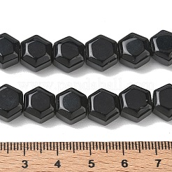 Natürlichen Obsidian Perlen Stränge&nbsp;G-G463-A06-10x11mm