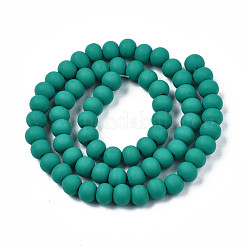 Chapelets de perle en pâte polymère manuel&nbsp;CLAY-N008-053-05