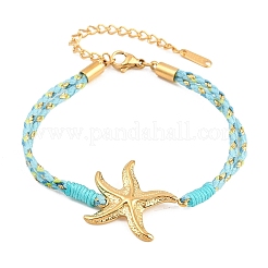 Gliederarmbänder aus 304 Edelstahl&nbsp;BJEW-K303-02C