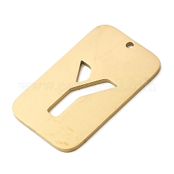 Pendentifs en acier inoxydable 304&nbsp;STAS-D200-01Y-G