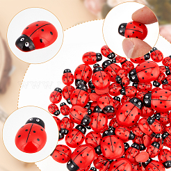 120 Stück 5 Arten undurchsichtige Harz Cabochons&nbsp;CRES-WR0001-02