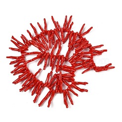 Fili di perline di corallo imitazione acrilica opaca&nbsp;SACR-P033-01A-06