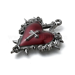 Pendentifs en alliage émaillé de style gothique&nbsp;X-PALLOY-R157-06B-06A