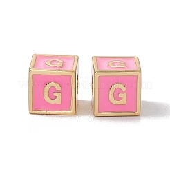Rack de abalorios de esmalte de latón chapado&nbsp;KK-B060-04G-05G