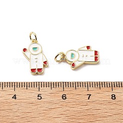 Ciondoli smaltato in ottone&nbsp;KK-L237-024G-02