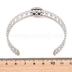 Fabrication de bracelets manchettes en acier inoxydable 304&nbsp;STAS-F366-11A-P
