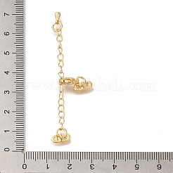 Fermoirs mousquetons en laiton&nbsp;KK-K388-61G