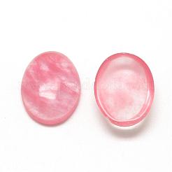 Wassermelonen Stein Glas Cabochons&nbsp;G-R415-14x10-40