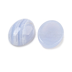 Natürliche blaue Spitze Achat Cabochon&nbsp;G-I363-01C
