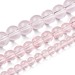 Chapelets de perles en verre transparente  &nbsp;GLAA-T032-T6mm-10