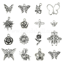 15 stili pendenti in lega di stile tibetano&nbsp;TIBE-FS0002-73
