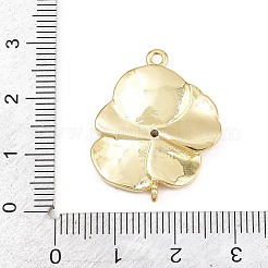 Ciondoli connettore in ottone smaltato&nbsp;KK-L275-57G-08