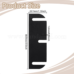 Calzas de plástico para bisagras de puertas&nbsp;FIND-WH0173-519B